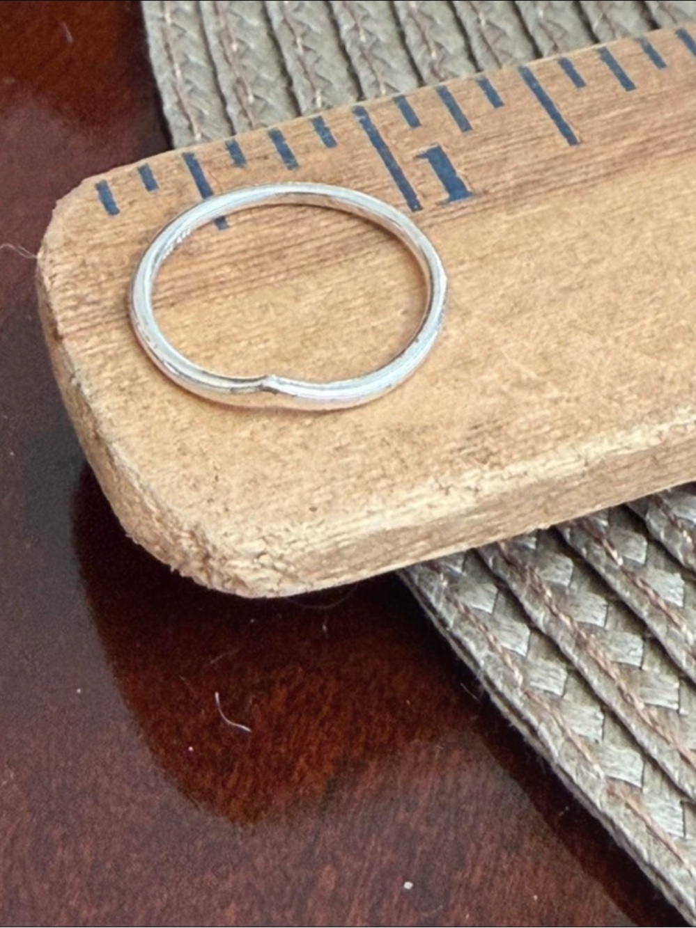 New no tag 925 Sterling Silver Ring Size 6.5